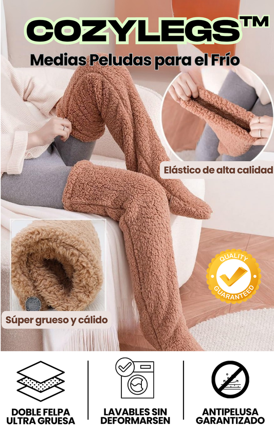 COZYLEGS™ Calcetines Largos Y Peludos Para Frio